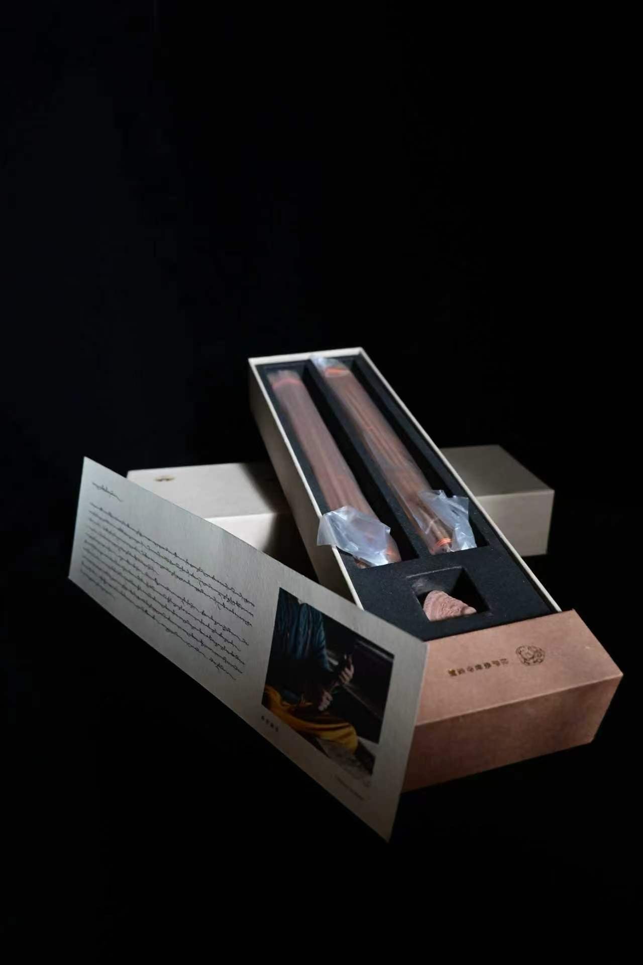 Agarwood Spikenard Light Resinous & Woody Notes, for Meditation, Sangpu Monastery Tradition Tibetan Incense Sticks Gift Box Set (RELAXING)