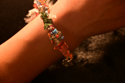 Woven Bracelet - Praying Flag